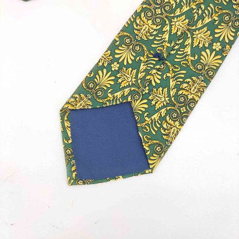 ジャンニヴェルサーチ GIANNI VERSACE 総柄シルクネクタイ メンズ