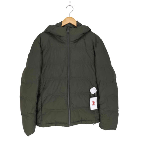ユニクロ UNIQLO シームレスダウン ダウンフーディジャケット メンズ JPN:L