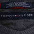 トミーヒルフィガー TOMMY HILFIGER コーデュロイ切替 Vネック コットン ニット メンズ import:M
