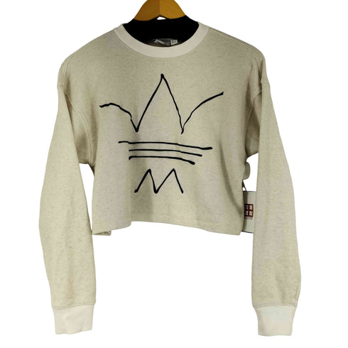 アディダスオリジナルス adidas Originals R.Y.V. Sweatshirt クロップドスウェットシャツ レディース JPN:S