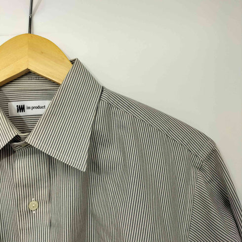 アイムプロダクトイッセイミヤケ im product ISSEY MIYAKE 90s ストライプ ドレスシャツ メンズ 39-82
