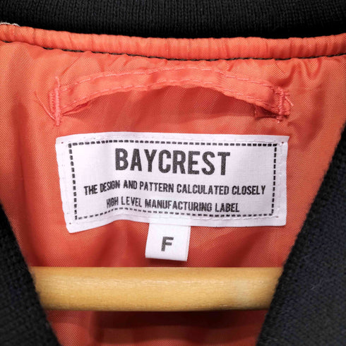 ベイクレスト BAYCREST 迷彩MA1ジャケット メンズ FREE