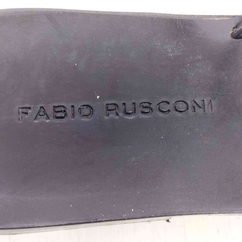 ファビオルスコーニ FABIO RUSCONI スクエアトゥラインストーンサンダル レディース EUR:38