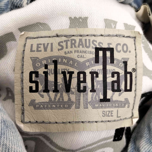 リーバイス Levis SILVER TAB トラッカージャケット ライトインディゴストーンウォッシュ メンズ import:L