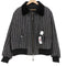 ヨウジヤマモトプールオム Yohji Yamamoto POUR HOMME 24AW LOOK 15 3BLEND ST FLIGHT JACKET スリーブレンド ストライプ フライトジャケット メンズ JPN:3