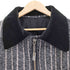 ヨウジヤマモトプールオム Yohji Yamamoto POUR HOMME 24AW LOOK 15 3BLEND ST FLIGHT JACKET スリーブレンド ストライプ フライトジャケット メンズ JPN:3