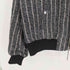 ヨウジヤマモトプールオム Yohji Yamamoto POUR HOMME 24AW LOOK 15 3BLEND ST FLIGHT JACKET スリーブレンド ストライプ フライトジャケット メンズ JPN:3