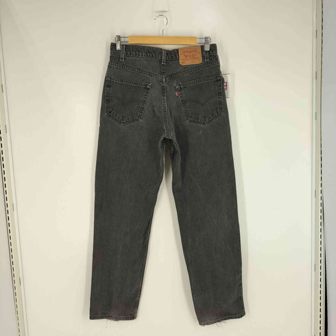 リーバイス Levis 90S メキシコ製 後染めブラック 550 RELAXED FIT テーパードデニム メンズ W32/L32