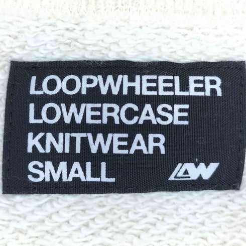 ループウィラー LOOPWHEELER LOWERCASE KNITWEAR ツリアミウールルーズクルーネックスウェット メンズ JPN:S