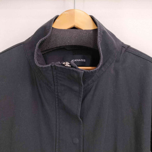 ジーナシス JEANASIS M-65デザイン ショルダージップ 2WAY モッズコート レディース FREE