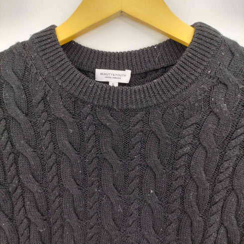 ビューティーアンドユースユナイテッドアローズ BEAUTY & YOUTH UNITED ARROWS ノーブルケーブルニット メンズ JPN:S