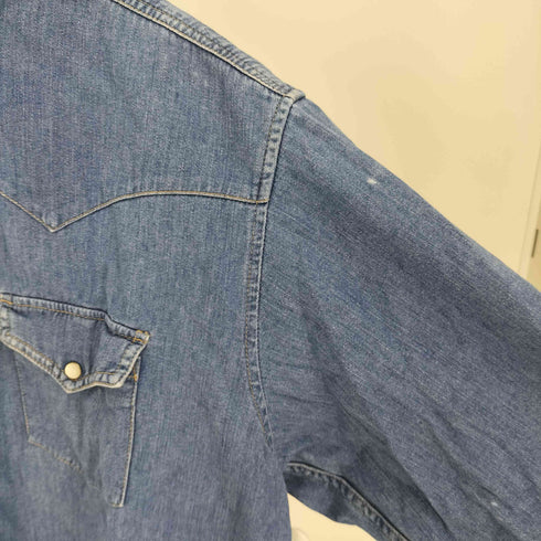 エドウィン EDWIN Dungarees ウエスタン ダンガリーシャツ メンズ JPN:XL