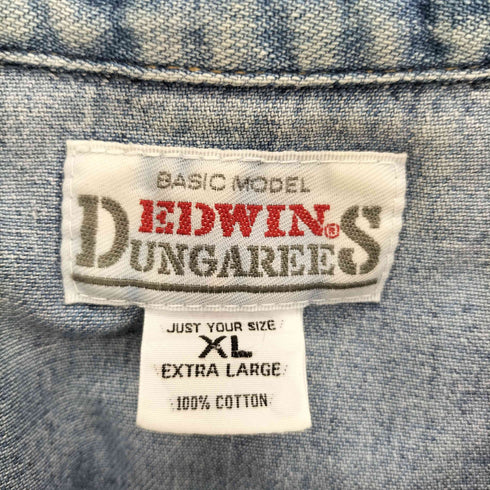 エドウィン EDWIN Dungarees ウエスタン ダンガリーシャツ メンズ JPN:XL