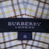 バーバリーロンドン BURBERRY LONDON ロゴ刺繍 チェック レギュラーカラーシャツ メンズ import:S