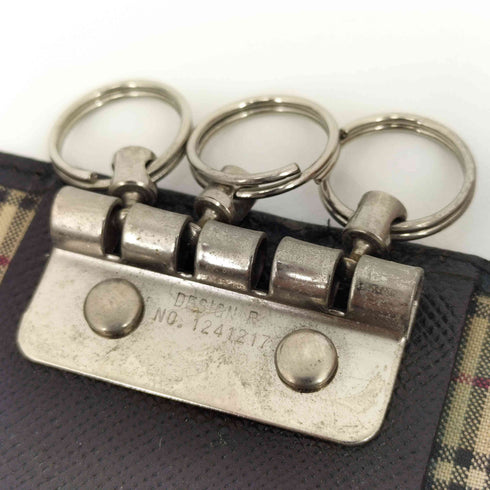 バーバリー BURBERRY レザーキーケース メンズ