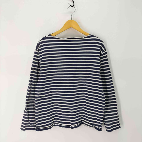 セントジェームス SAINT JAMES ボーダー ボートネックカットソー メンズ US:42