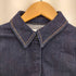 ザラ ZARA クロップド デニムシャツ レディース import:M