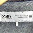ザラ ZARA クロップド デニムシャツ レディース import:M