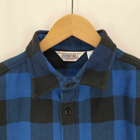 ファイブブラザー FIVE BROTHER 復刻 三角タグ ネルシャツ L/S メンズ JPN:S