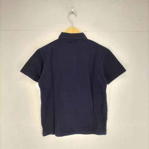 バーバリーブラックレーベル BURBERRY BLACK LABEL ホースロゴ刺繍ポロシャツ メンズ JPN:2