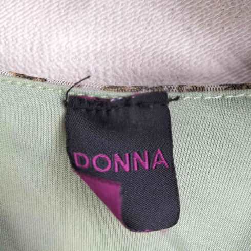 DONNA 総柄カットワークフリルシアートップス レディース M-L