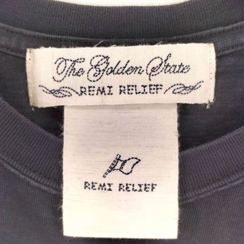 レミレリーフ REMI RELIEF ポケットTシャツ メンズ JPN:S