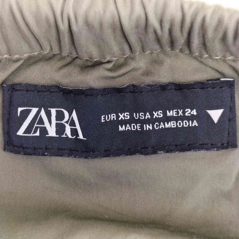 ザラ ZARA 裾ジップ ポリナイロン イージーパンツ レディース XS