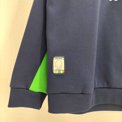アンブロ UMBRO ロゴ刺繍 アイルランド フットサルチーム刺繍 クルーネックスウェット メンズ JPN:XL