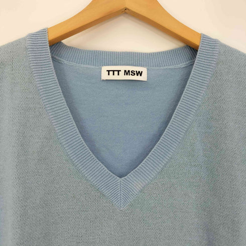 ティーモダンストリートウエア TTT_MSW 20SS YOSEMITE KNIT VEST ニットベスト メンズ FREE
