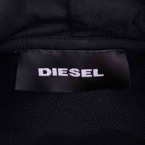 ディーゼル DIESEL デニム切替 プルオーバーパーカー メンズ