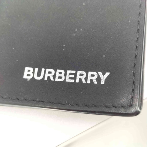 バーバリー BURBERRY スモークド ノバチェック 二つ折り カードケース メンズ