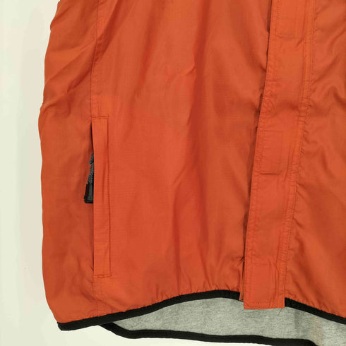 ギャップ Gap 00s OLD 紺タグ リップストップ 比翼ジップ ナイロンベスト メンズ import:M