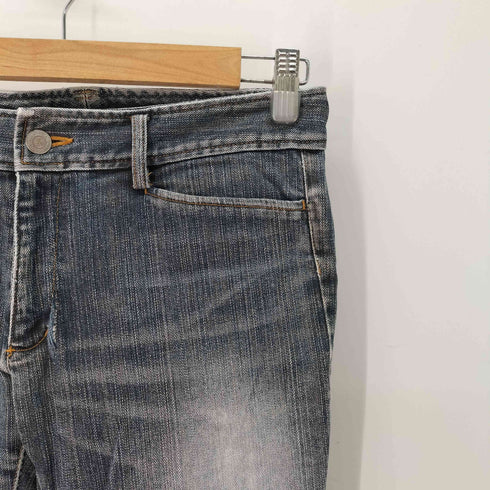 トルネードマートファム TORNADO MART FEMME エイジング加工フレアデニムパンツ y2k レディース JPN:38
