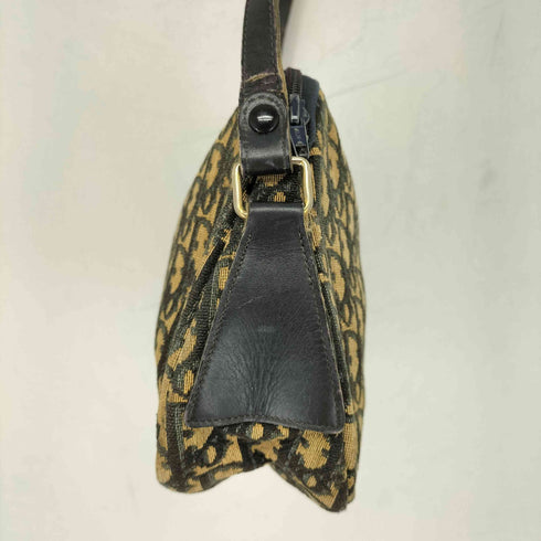 クリスチャンディオール Christian Dior OLDトロッター ジャガード ショルダーバッグ レディース