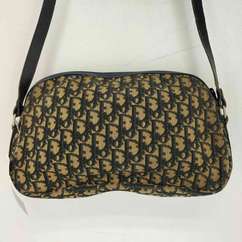 クリスチャンディオール Christian Dior OLDトロッター ジャガード ショルダーバッグ レディース