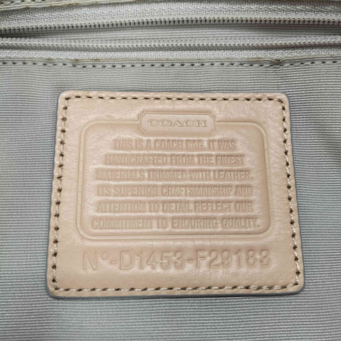 コーチ COACH シグネチャー PVC ハンドバッグ トートバッグ レディース