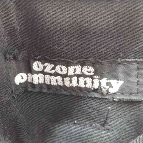 オゾンコミュニティー OZONE COMMYUNITY フレアデニムスカート y2k レディース