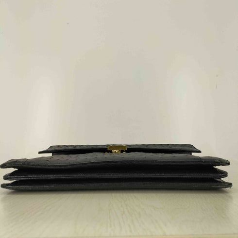 GENUINE OSTRICH オーストリッチ ハンドバッグ ビジネス メンズ