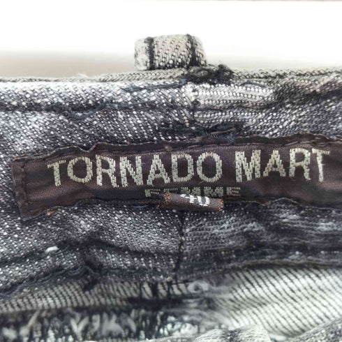 トルネードマートファム TORNADO MART FEMME スタッズフレアデニムパンツ y2k レディース JPN:40