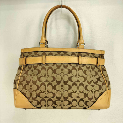 コーチ COACH シグネチャー フリンジ ハンドバッグ レディース