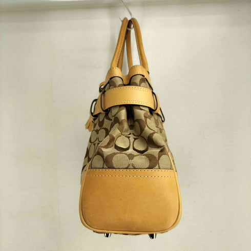 コーチ COACH シグネチャー フリンジ ハンドバッグ レディース