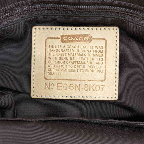 コーチ COACH シグネチャー フリンジ ハンドバッグ レディース