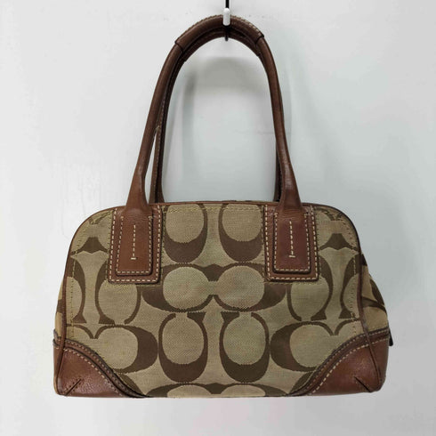 コーチ COACH シグネチャー センターライン ハンドバッグ レディース