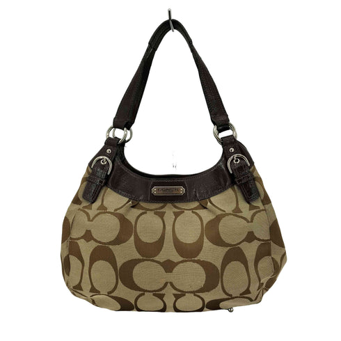 コーチ COACH シグネチャー ロゴプレート ハンドバッグ レディース