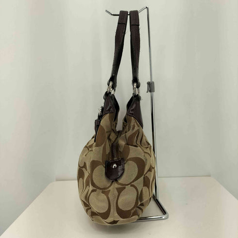 コーチ COACH シグネチャー ロゴプレート ハンドバッグ レディース