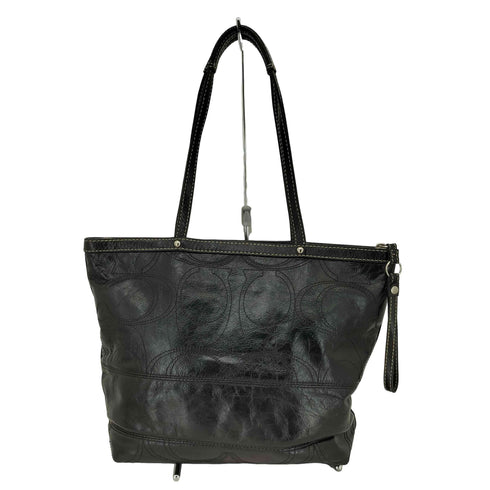 コーチ COACH トートバッグ パテント レザー エナメル レディース