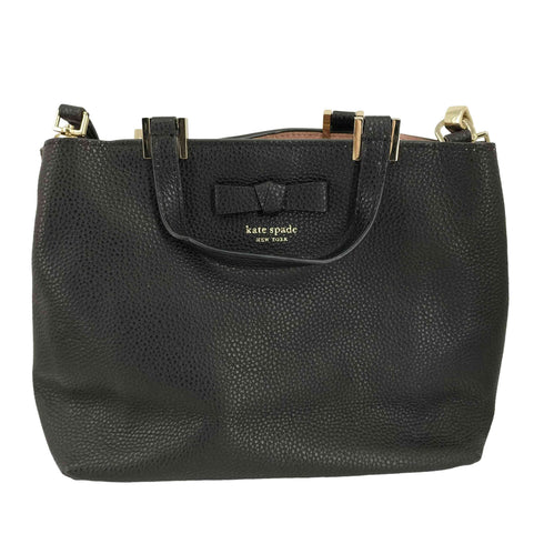 ケイトスペード Kate spade ぺブルレザー パーシング ストリート グウィン リボン 2WAY ショルダー レディース