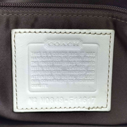 コーチ COACH シグネチャー センターライン ショルダーバッグ レディース