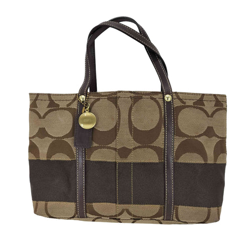 コーチ COACH シグネチャー ミニハンドバッグ レディース
