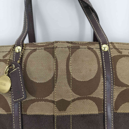 コーチ COACH シグネチャー ミニハンドバッグ レディース